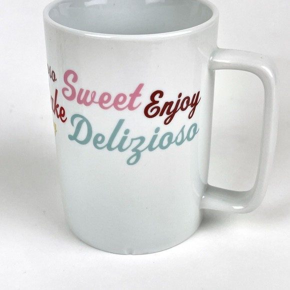 Set of 2 CAKE BOSS Icing & Script Quotes 10 fl. oz. Coffee Tea Mug Cups - Picture 7 of 7